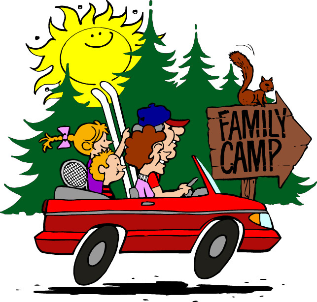 free family camping clipart - photo #2
